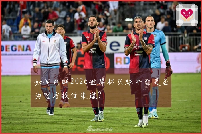 如何判断2026世界杯买球平台是否为官方投注渠道？